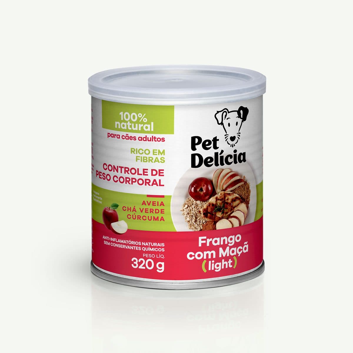 PET DELICIA FRANGO C/MAÇA 320GRS (CÃO)