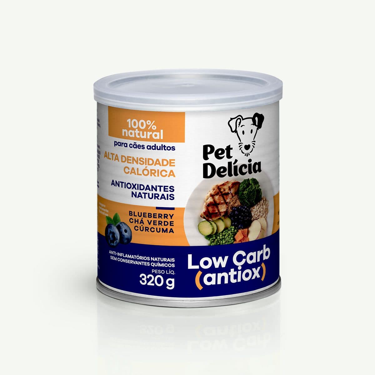 PET DELICIA LOW CARB 320GRS (CÃO)