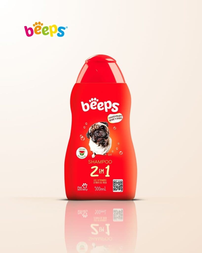 BEEPS SHAMPOO P/CURTOS 2 EM 1 500ML