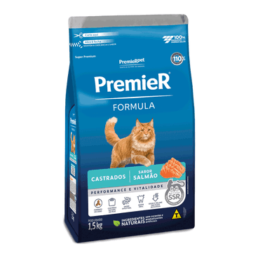 PREMIER FOR.GATO AD.CASTR.SALMAO 1.5KG