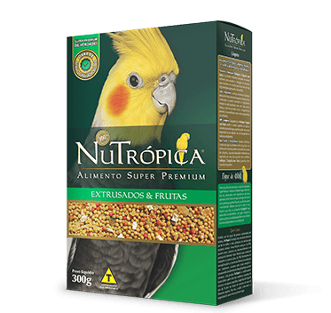 NUTROPICA CALOPSITA C/FRUTAS 600GR