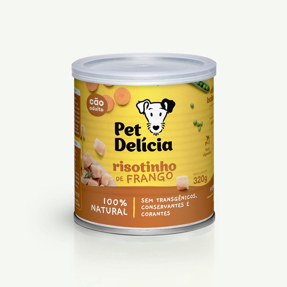 PET DELICIA RISOTINHO DE FGO 320GRS (CÃO)