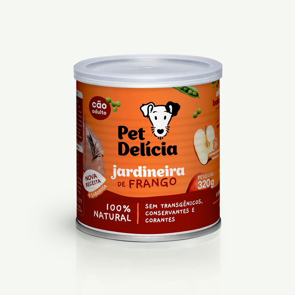 PET DELICIA JARDINEIRA DE FRANGO 110GRS (CÃO)