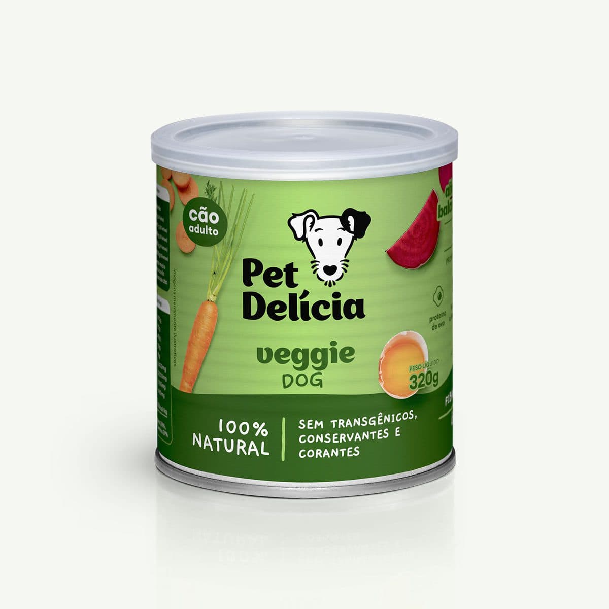 PET DELICIA VEGGIE 320GRS (CÃO)