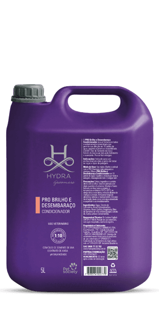 HYDRA GROO.PRO COND.BRILHO/DESEM 1L=1:10
