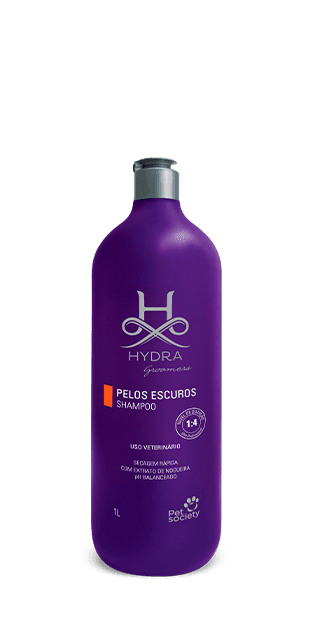 HYDRA GROOMERS SHAMPOO PELOS ESCUROS 1L 1:4