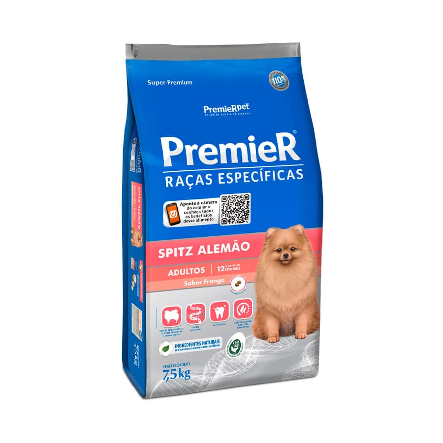 PREMIER SPITZ ALEMÃO ADULTO 7.5KG
