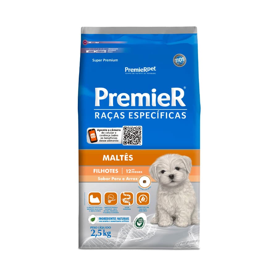 PREMIER MALTES FILHOTE 2.5KG