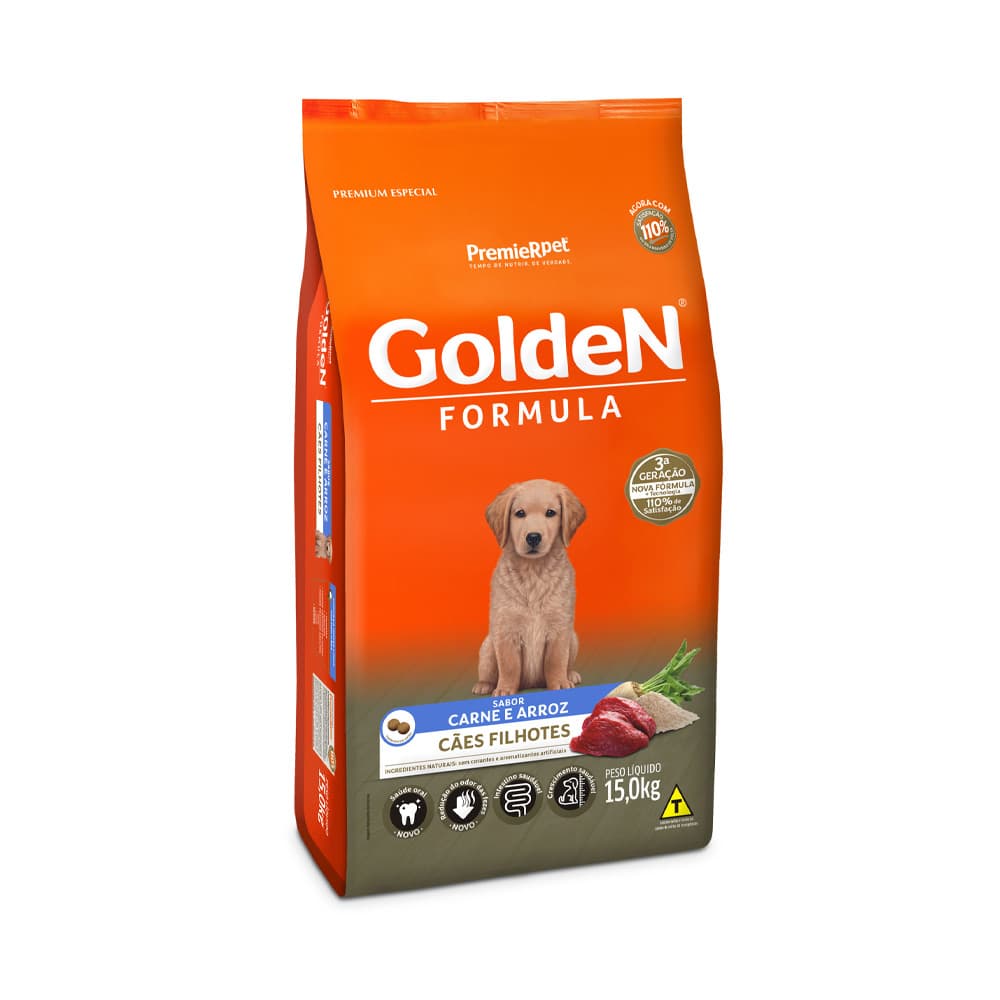 GOLDEN FILHOTE CARNE 15KG