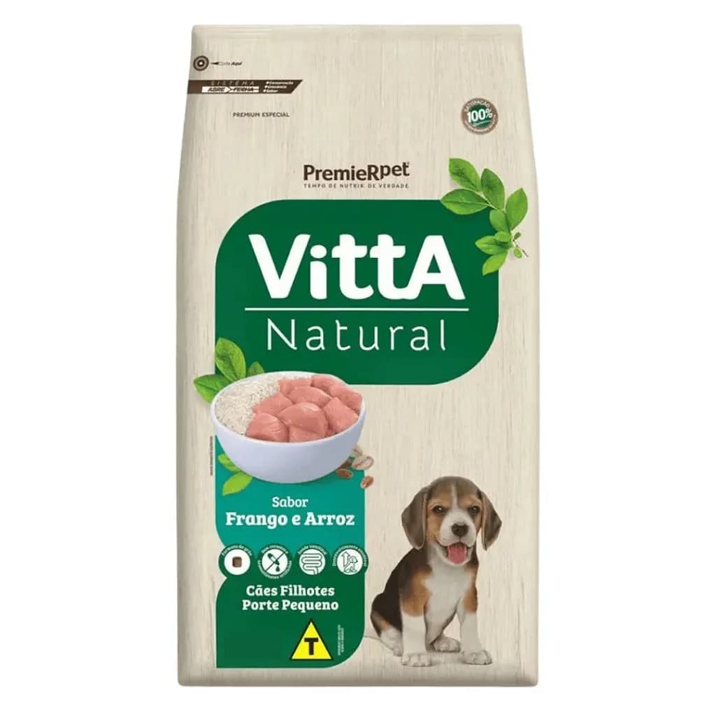 VITTA NATURAL FIL.RÇS PQ FRAN/CEREAIS 10 KG