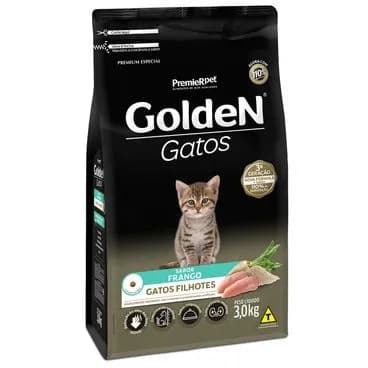 GOLDEN GATOS FILHOTES 3KG