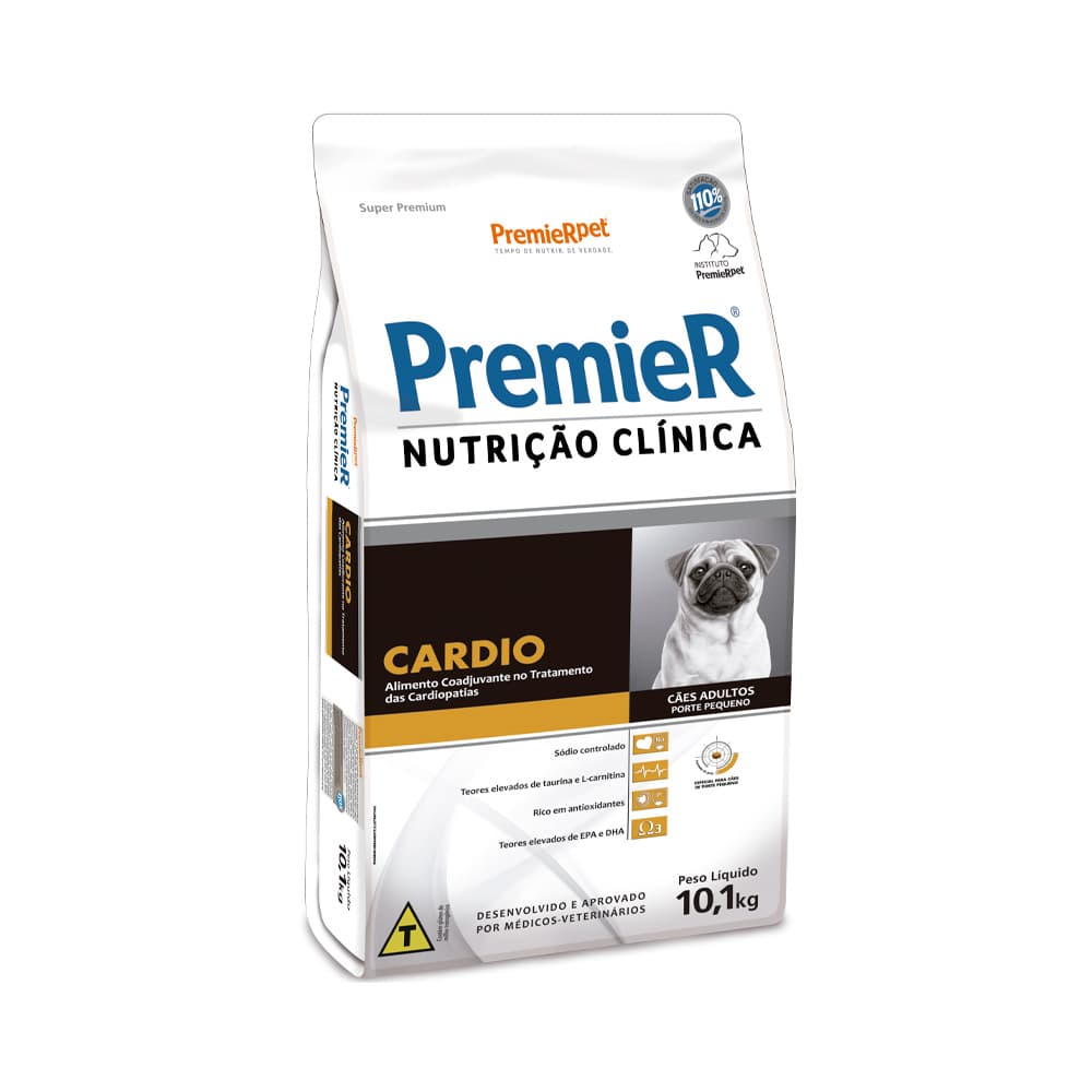 PREMIER NUTR.CÃO CARDIO PEQ.POR 10.1KG