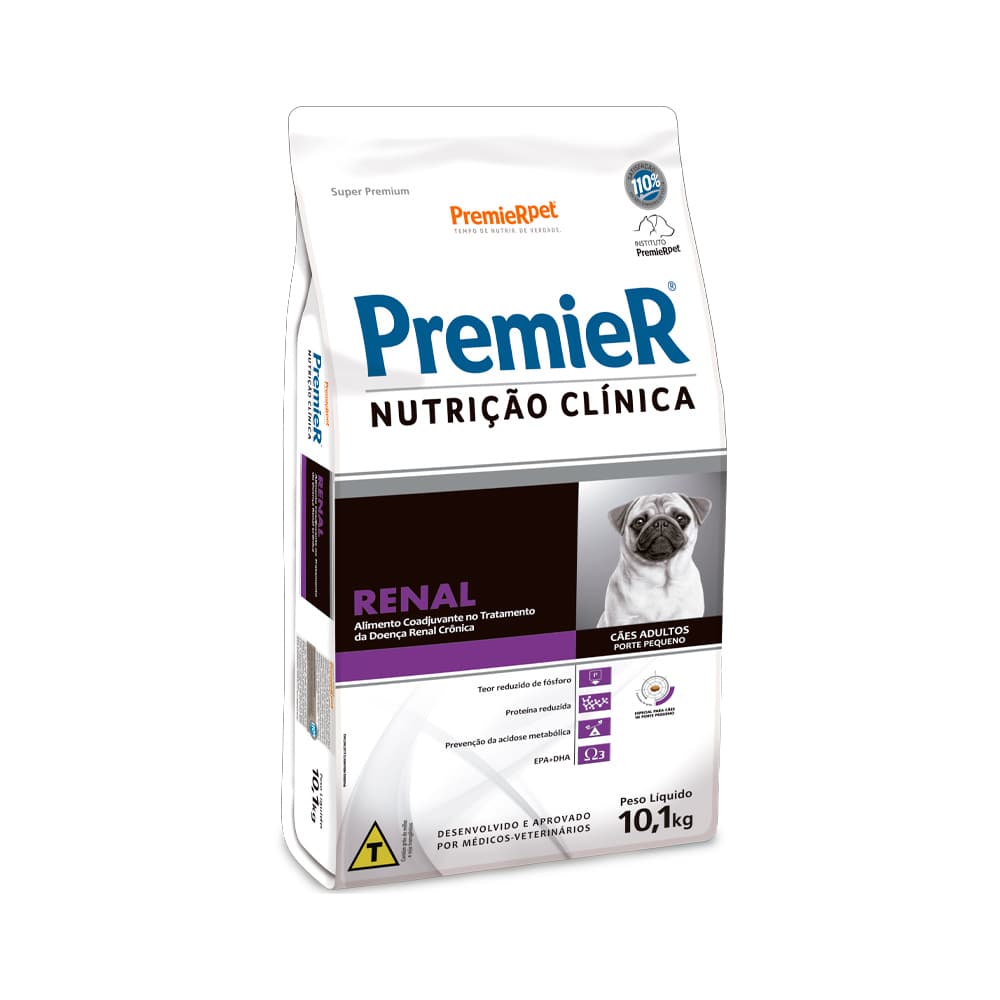 PREMIER NUTR.CÃO RENAL PEQ.PORTE 10.1KG