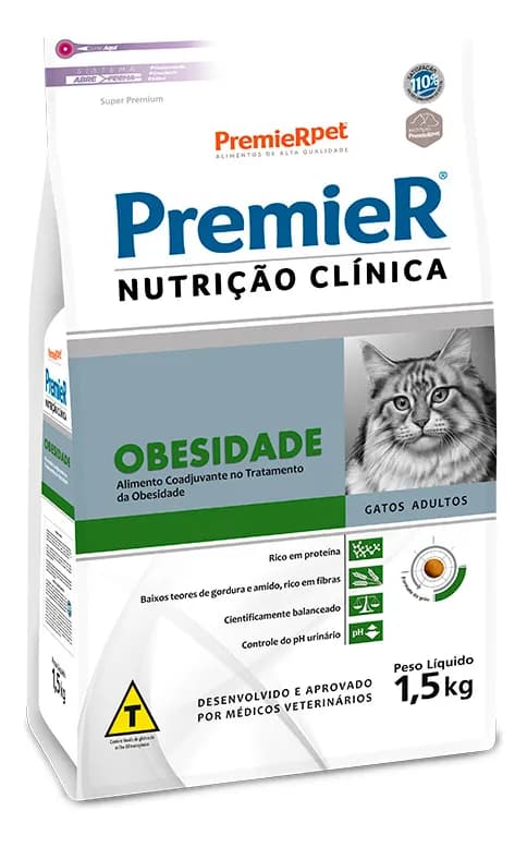 PREMIER NUTR.GATO OBESIDADE 1.5KG