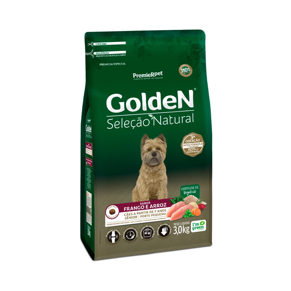 GOLDEN SEL.NATURAL SENIOR MB 3KG