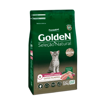 GOLDEN SEL.NATURAL GATO FILHOTE 3KG
