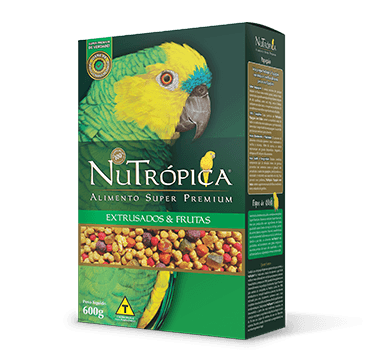 NUTROPICA PAPAGAIO C/FRUTAS 2.5KG