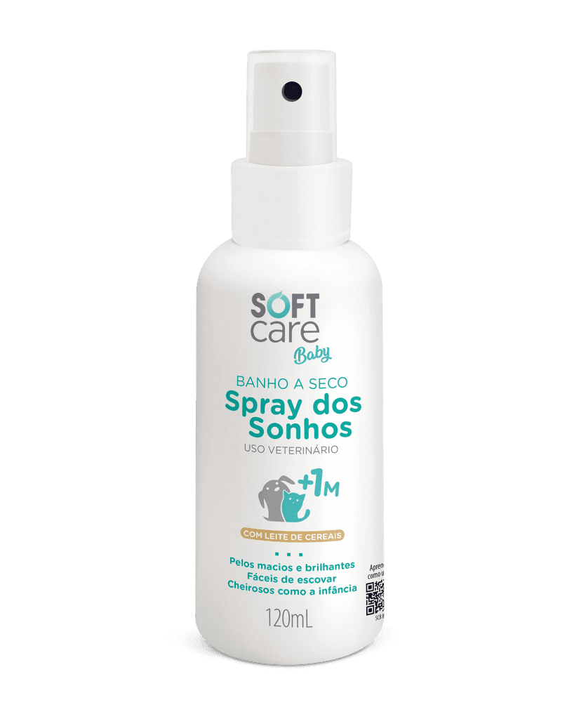 SOFT CARE BABY BANHO A SECO SPRAY DOS SONHOS 120ML