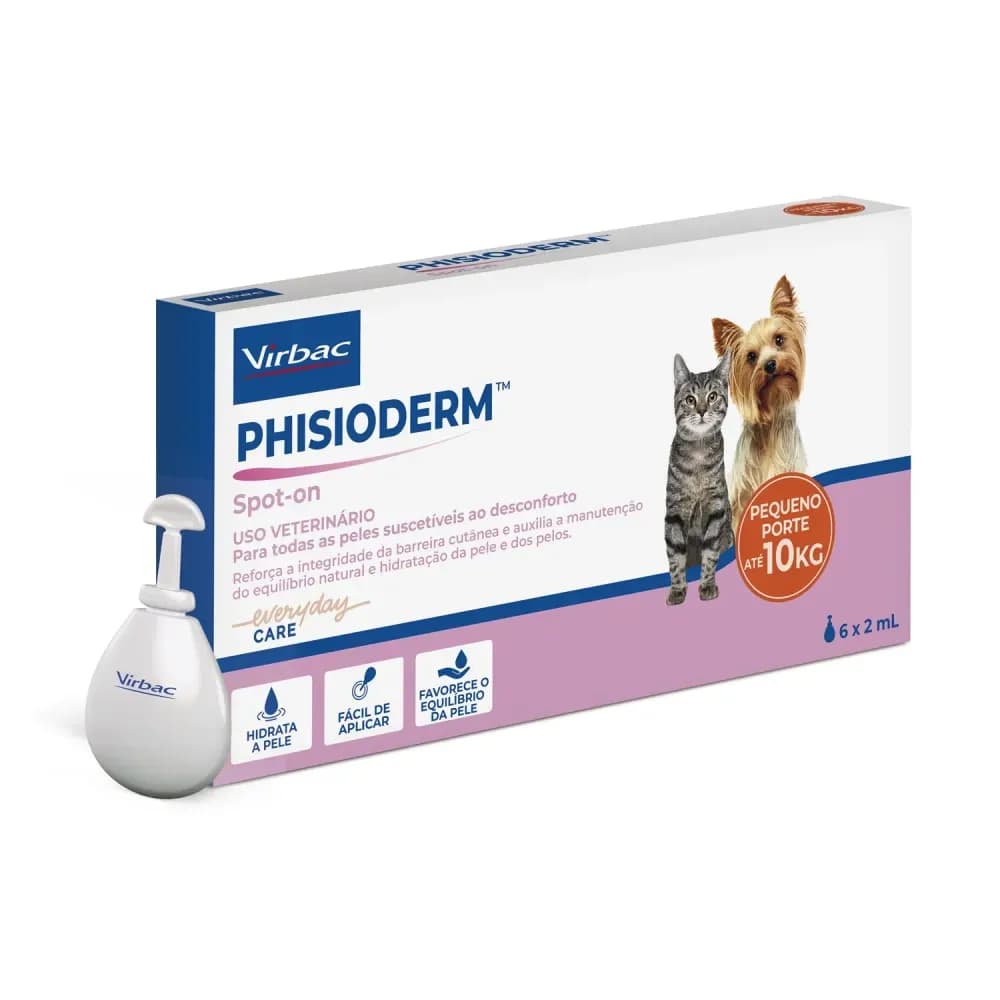 PHISIODERM SPOT ON - 2 ML - 6 PIPETAS