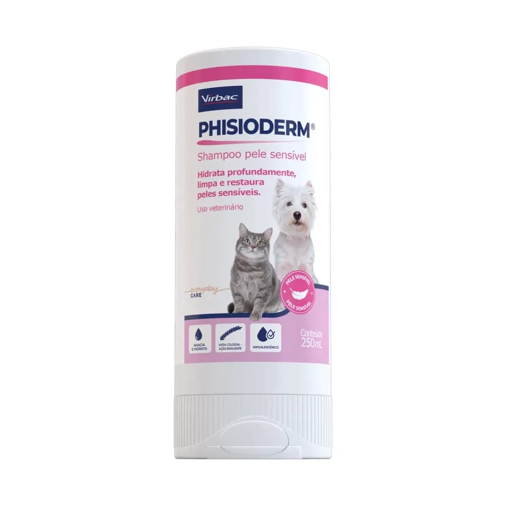 PHISIODERM SHAMPOO PELE SENSIVEL 250 ML