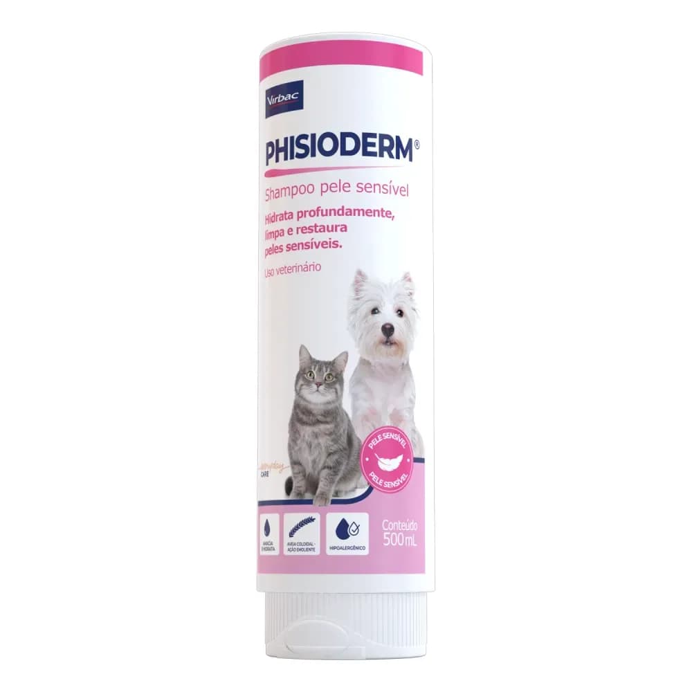 PHISIODERM SHAMPOO PELE SENSIVEL 500 ML