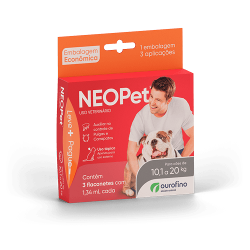 NEOPET 1.34ML C/3 FLACONETES 10 A 20KG