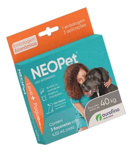 NEOPET 4.02ML C/3 FLACONETES +40KG