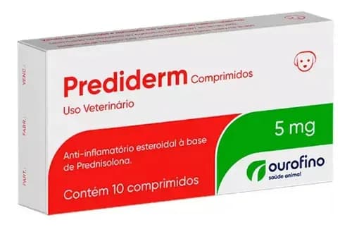 PREDIDERM COMPRIMIDO CART 5MG
