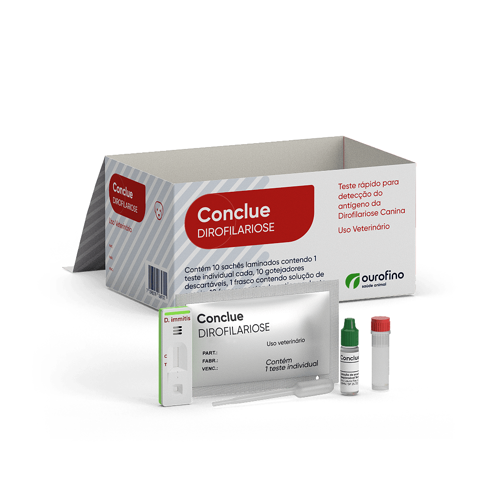 CONCLUE DIROFILARIOSE C/10 TESTES